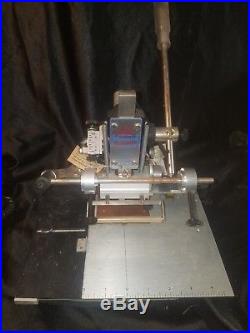 The Howard Personalizer Imprinting Hot Foil Stamping Machine