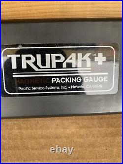 Trupak Magnetic Press Packing Paper Gauge Preowned