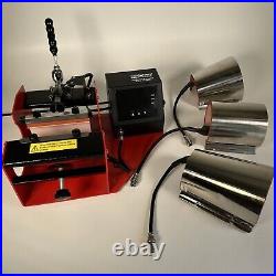 USCutter Multi-Mug Mug Press 5-in-1 w 3 Attachments Tested Works Model- MTMP5IN1