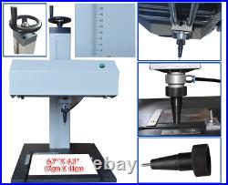 USED Pneumatic Marking Engraving Machine Stainless Steel 17x11cm Window7/8/10