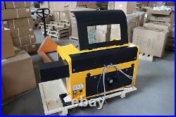 USED Ruida DSP 60W CO2 Laser Engraving Cutting Machine 15.7523.62 in 4060 110V