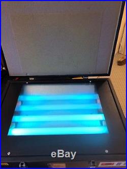 UV Exposure Unit, Ultra Violet Light Box, 4 x 15w UV Lamps (PR)