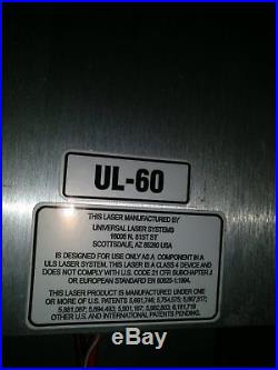 Universal Laser System Engraver V-460 60 watt
