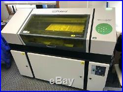 Used 2019 Roland VersaUV LEF-300 Flatbed Printer Installed April 2019