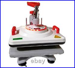 Used 5 in 1 Heat Press Machine Transfer Sublimation T-Shirt Mug Hat Plate Cap