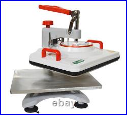 Used 5 in 1 Heat Press Machine Transfer Sublimation T-Shirt Mug Hat Plate Cap