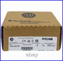 Used AB 1769-AENTR Ser A Compactlogix Ethernet Adapter 1769AENTR