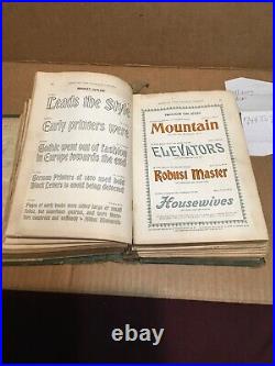 Used Rare Circa 1901 American Type Founders St. Louis Mo. Letterpress Catalog