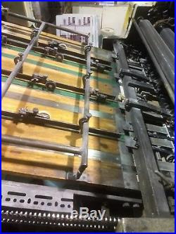 Used offset printing press