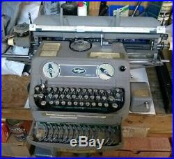 Varityper Antique Typesetting Machine 610 With Typefaces Books Manuals Ribbons