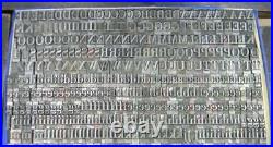 Vintage Alphabets Letterpress Printing Type 24pt Bodoni MN53 10#