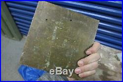 Vintage Cessco Canadian Equipment Sales Co Brass Printing Plate Sign Industrial