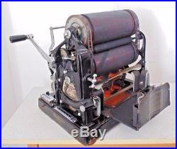 Vintage Gestetner Cyclostyle Duplicator Mimeogrape Stencil Machine Antique Used