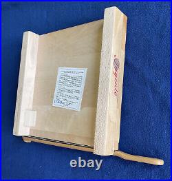 Vintage INGENTO #1131 #1132 Paper Cutter Trimmer Hard Wood Cast Iron 12 X 12