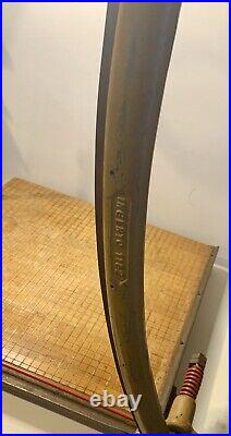 Vintage Ingento #1132 Paper Trimmer Cutter Maple Wood Cast Iron Handle 18 X 18