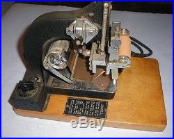Vintage KINGSLEY Hot Foil Stamping Machine M-50
