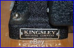 Vintage Kingsley Hot Foil Embossing Heat Press Stamping Machine Model M-75