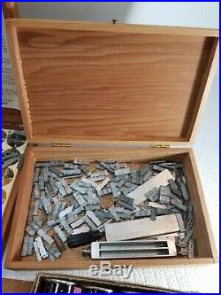 Vintage Kingsley Stamping Machine Co. / (8) Box Set & 75+ rolls of Foil EXTRAS