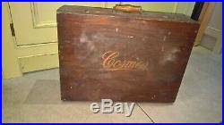 Vintage Printing Equipment Cosmos screen printer in a wooden case