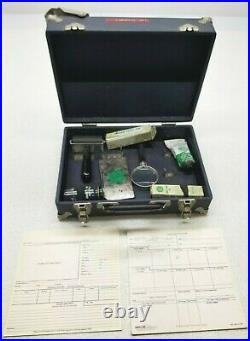 Vintage Sirchie Theft Detection Materials Finger Print Equipment Kit Hard Case