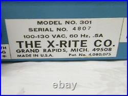 Vintage X-Rite Company Model 301 135V Densitometer