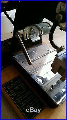 Vtg Antique Kingsley Hot Stamping Machine