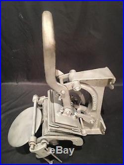 Vtg Kelsey Co Excelsior Mercury Model N 3x5 Letterpress Printing Press Steampunk