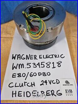 Warner Electric E80 Clutch WM. 5345818