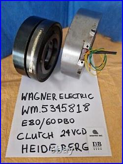 Warner Electric E80 Clutch WM. 5345818