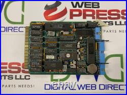 Web Printing Controls WPC 97245-201 CPU 001 board