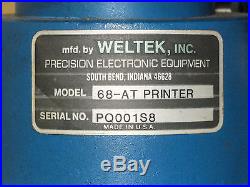 Weltek Precision Semiautomatic Table Top Screen Printer (68AT)
