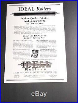 Wholesale Lot Of 13 Diff Printing Press Equipment Related Ads C 1910