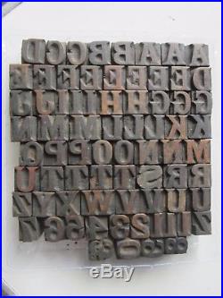 Wooden fontSerif, wood letterpress letters, printing block, type, alphabet, English