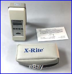 X-Rite 341 Battery Operated B/W Transmission Densitometer