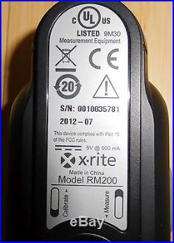 X-Rite Pantone CAPSURE RM200 Colorimeter / Color Calibrator