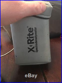 X-Rite Spectrodensitometer 500 Series Model 528 Press Side Color And Density