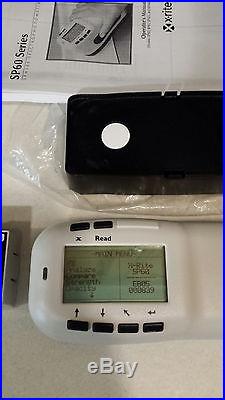 X-Rite Spectrophotometer SP60 with 2 Batteries and Reference Color box