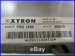 Xyron Pro 1250 Laminating Machine Adhesive Application & Laminatiing System