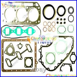 Yanmar 3D84-1A Main & Rod Bearing +0.50 Gasket Oil Pump, Used Connecting Rod # ZX