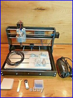 YoraHome CNC Carving Engraving Machine 3018-Pro with software & 10 router bits
